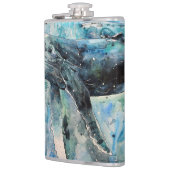 Flasques Baleine bleue (Gauche)