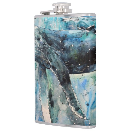 Flasques Baleine bleue (Gauche)