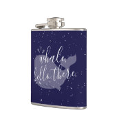 Flasques Baleine Bleue, Hello There Flask (Gauche)