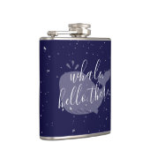 Flasques Baleine Bleue, Hello There Flask (Droite)