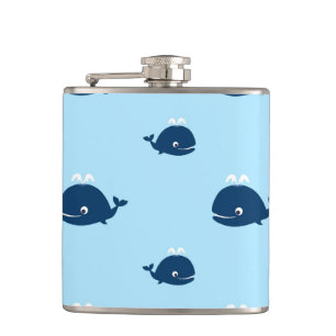 Flasques Baleine d'un moment