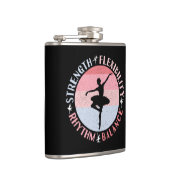 Flasques Ballerina Ballet Dancer - Valeurs Mindset (Droite)