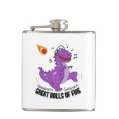 Flasques Ballons De Feu Dinosaure Meteor (Devant)