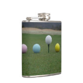 Flasques Ballons de golf JAUNE, ROSE ET BLANC (Droite)