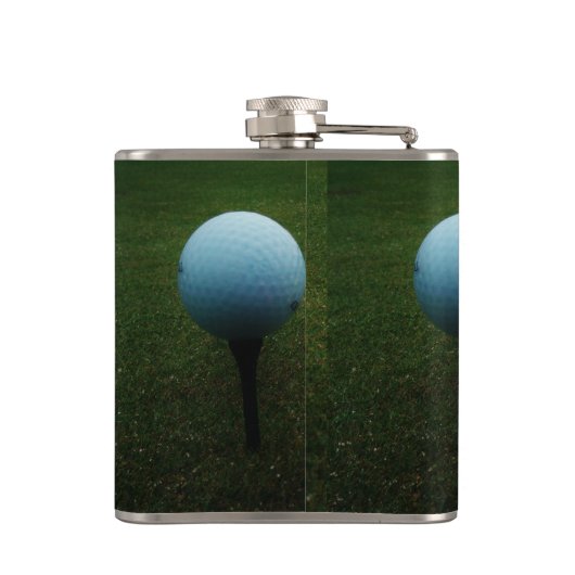 Flasques Ballons de golf JAUNE, ROSE ET BLEU (Dos)