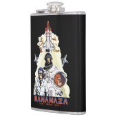 Flasques BANANAZA : Équipe de singes de l'espace (Gauche)