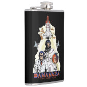 Flasques BANANAZA : Équipe de singes de l'espace (Droite)