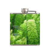 Flasques Banc des poissons argentés transparents (Dos)