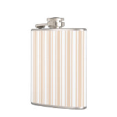 Flasques Bande de bonbons beige et blanche (Gauche)