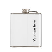 Flasques Bande dessinée de chat noir (Dos)