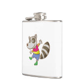 Flasques Bande dessinée de raton laveur (Gauche)