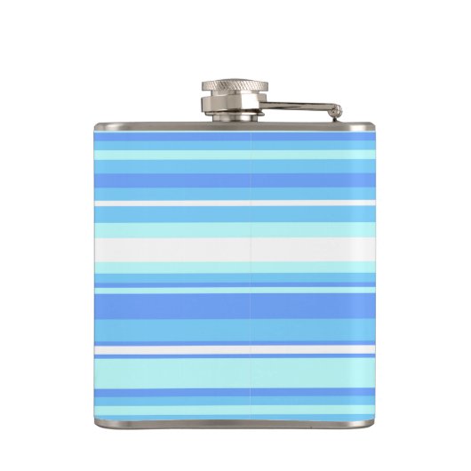 Flasques Bandes bleu ciel (Dos)