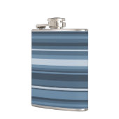 Flasques Bandes bleu gris (Gauche)