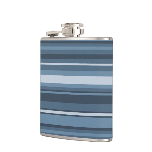 Flasques Bandes bleu gris (Gauche)