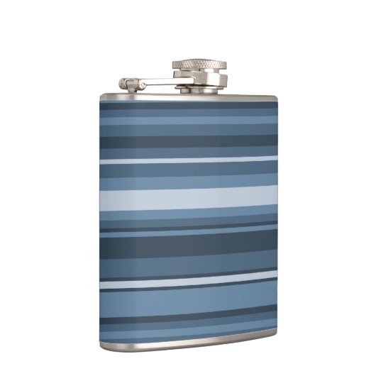 Flasques Bandes bleu gris (Droite)