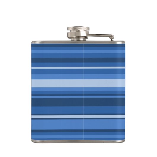 Flasques Bandes bleu monogramme (Dos)