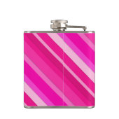 Flasques Bandes de bonbons en couches - rose et fuchsia (Dos)