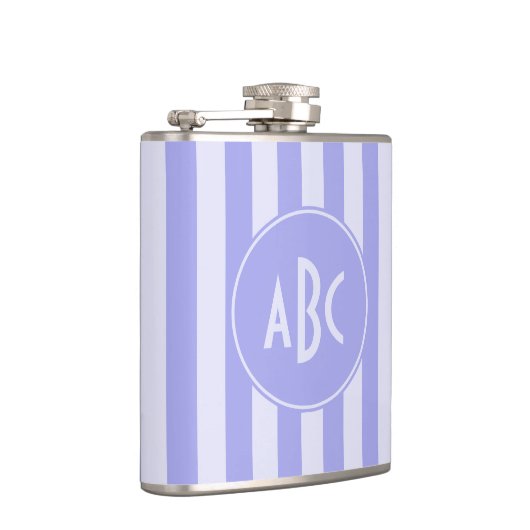 Flasques Bandes de Lavande monogramme (Droite)