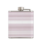 Flasques Bandes de quartz roses monogrammes (Dos)