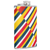 Flasques Bandes diagonales multicolores (Droite)