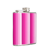 Flasques Bandes d'ombre rose chaud (Droite)