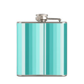 Flasques Bandes d'ombre turquoise (Dos)