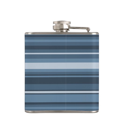 Flasques Bandes gris monogramme (Dos)