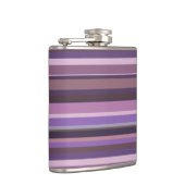Flasques Bandes horizontales mauves (Droite)