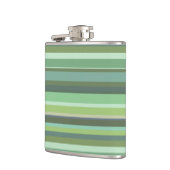 Flasques Bandes horizontales vert olive (Gauche)