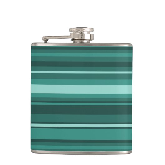 Flasques Bandes turquoises (Devant)