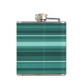 Flasques Bandes turquoises (Dos)
