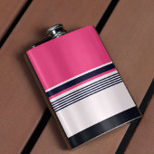 Flasques Bandes Uniformes roses