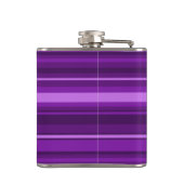 Flasques Bandes violettes monogrammes (Dos)