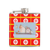 Flasques Bannière de la Marine Médicis de Toscane (Devant)