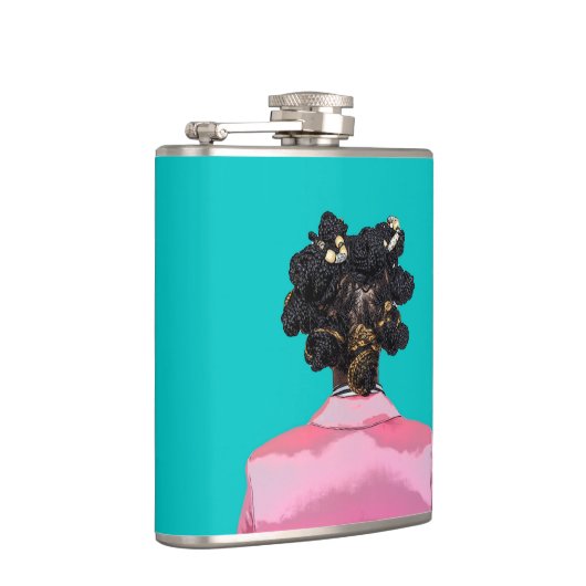 Flasques Bantu Turquoise. (Droite)