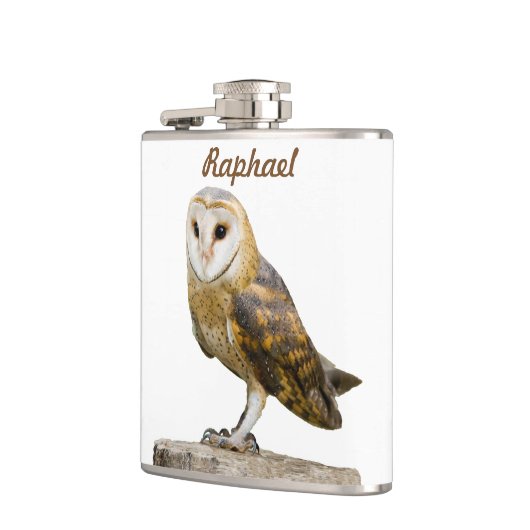 Flasques Barn Owl (Gauche)