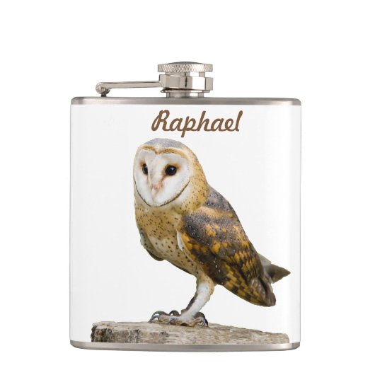 Flasques Barn Owl (Devant)