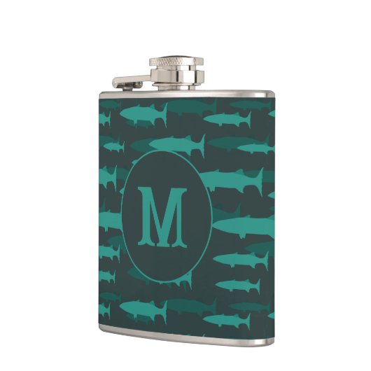 Flasques Barracuda Cool Monogrammé (Gauche)