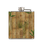 Flasques Barre privée de Tiki avec votre nom là-dessus (Dos)