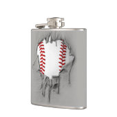 Flasques Baseball déchiré (Gauche)