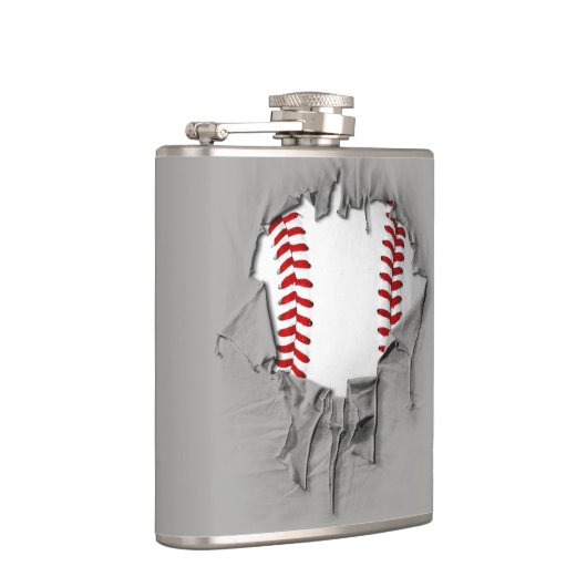 Flasques Baseball déchiré (Droite)