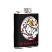 Flasques Baseball noir colère (Droite)