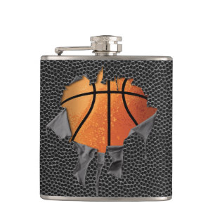 Flasques Basket-ball déchiré (texturisé)