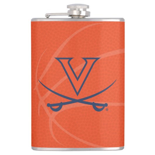 Flasques Basketball des Cavaliers de Virginie (Devant)
