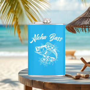Flasques Basse Aloha - Bleu clair hawaïen
