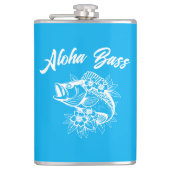 Flasques Basse Aloha - Bleu clair hawaïen (Devant)