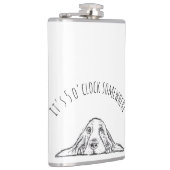 Flasques basset blanc (Droite)