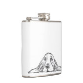 Flasques basset blanc (Droite)