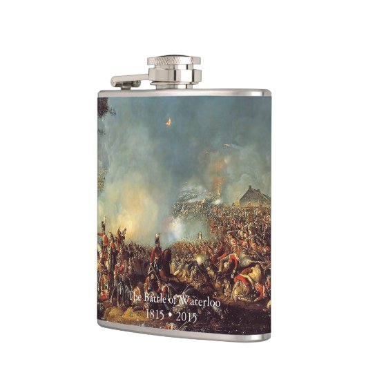 Flasques Bataille de waterloo par William Sadler (Gauche)