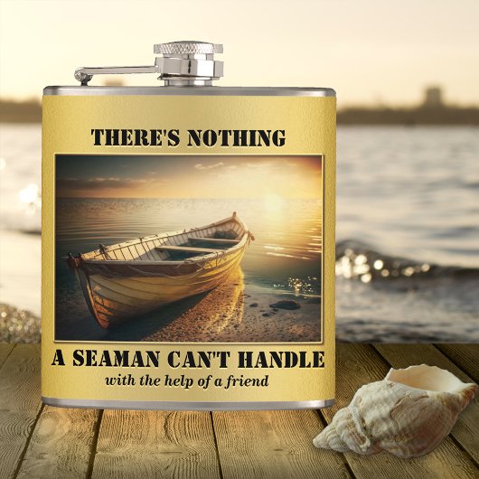 Flasques Bateau nautique Gold